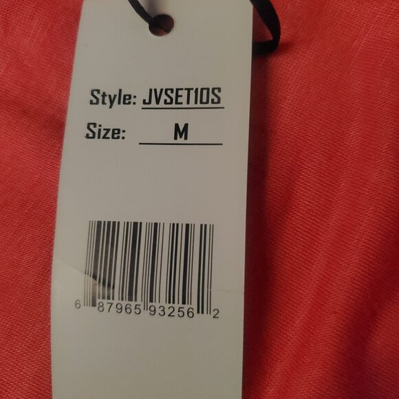 Joan Vasss Soft feeling nighty set with lace accent bottom SIZE M - Picture 3 of 11